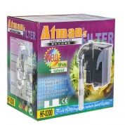 Фильтр рюкзачный Atman HF-0300 для аквариумов до 40 л, 290 л/ч, 3,5W (черный корпус) – купить по низкой цене