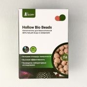 Наполнитель для биологической фильтрации воды Gloxy Hollow Bio Beads 1л – купить по низкой цене