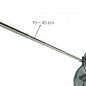Сачок с телескопической ручкой,7*7 см,треугольный
