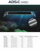 Светильник ультратонкий <12мм LED для аквариума Sunsun ADS-500C, 24W